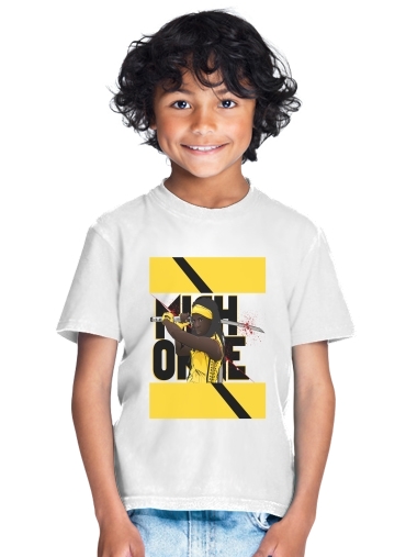  Michonne - The Walking Dead mashup Kill Bill for Kids T-Shirt