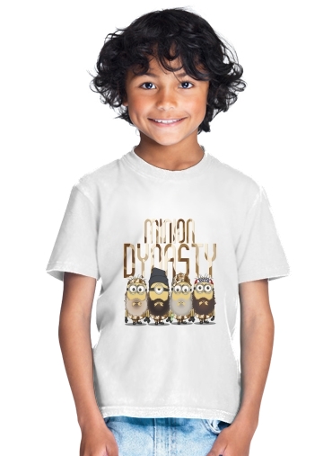  Minions mashup Duck Dinasty for Kids T-Shirt