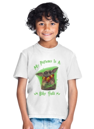  My patronus is baby yoda for Kids T-Shirt