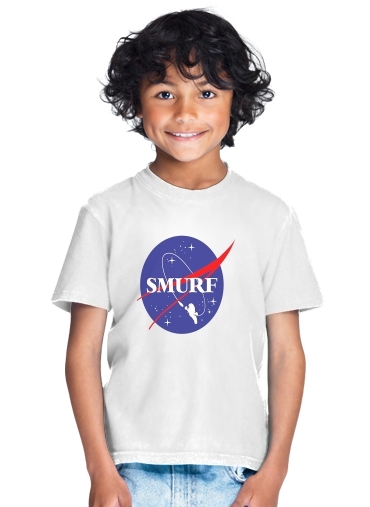  Nasa Joke Smurf for Kids T-Shirt