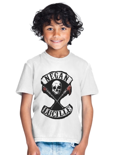  Negan Skull Lucille twd for Kids T-Shirt