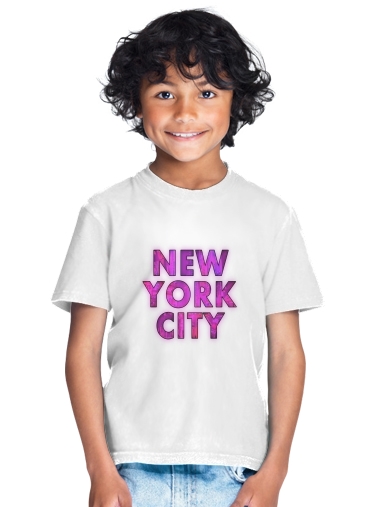  New York City - Broadway Color for Kids T-Shirt