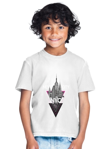  NYC V [pink] for Kids T-Shirt