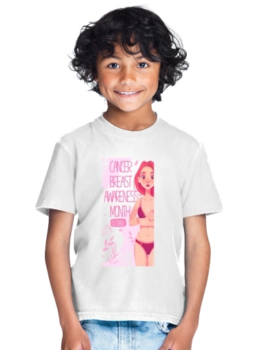  October breast cancer awareness month for Kids T-Shirt