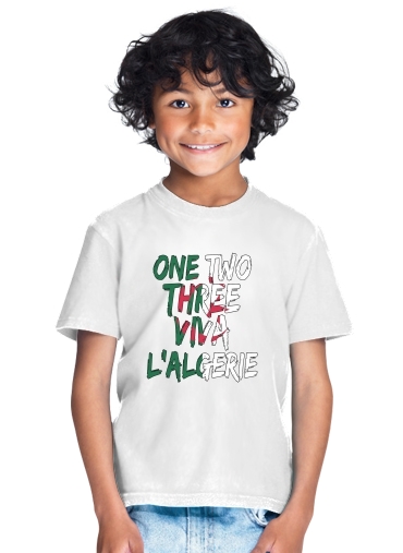  One Two Three Viva lalgerie Slogan Hooligans for Kids T-Shirt