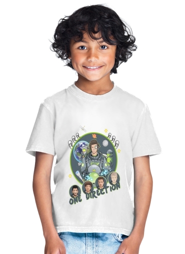  Outer Space Collection: One Direction 1D - Harry Styles for Kids T-Shirt