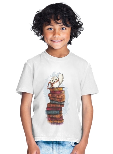  Owl and Books for Kids T-Shirt