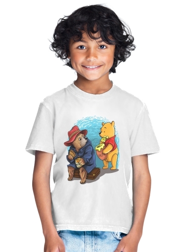  Paddington x Winnie the pooh for Kids T-Shirt