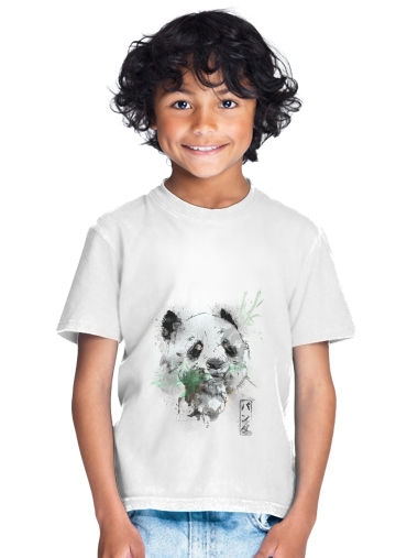  Panda Watercolor for Kids T-Shirt
