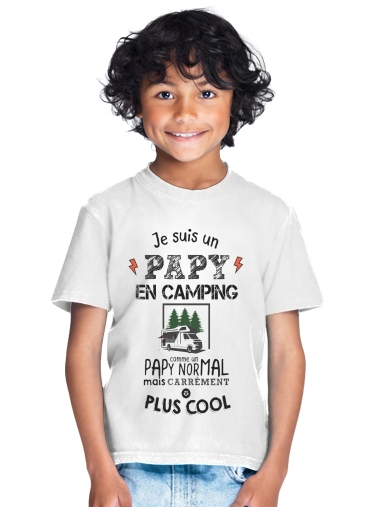  Papy en camping car for Kids T-Shirt