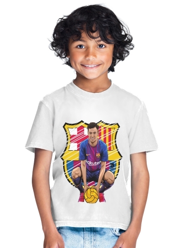  Philippe Brazilian Blaugrana for Kids T-Shirt