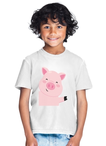  Pig Smiling for Kids T-Shirt
