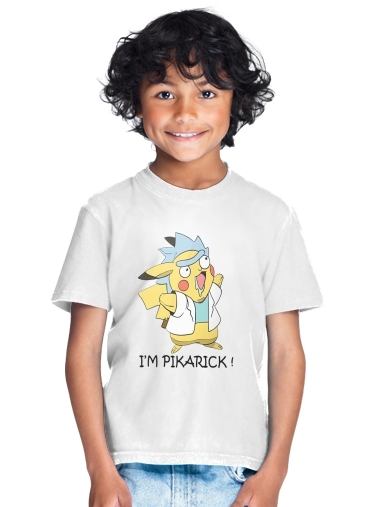  Pikarick - Rick Sanchez And Pikachu  for Kids T-Shirt
