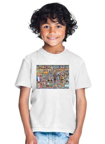  Pixel War Reddit for Kids T-Shirt