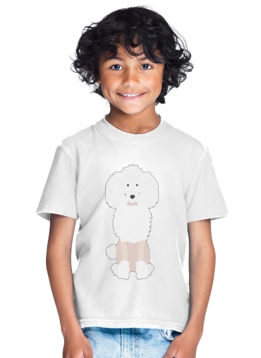  Poodle White for Kids T-Shirt