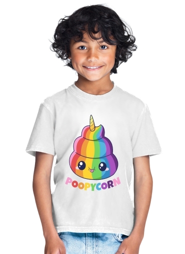  Poopycorn Caca Licorne for Kids T-Shirt