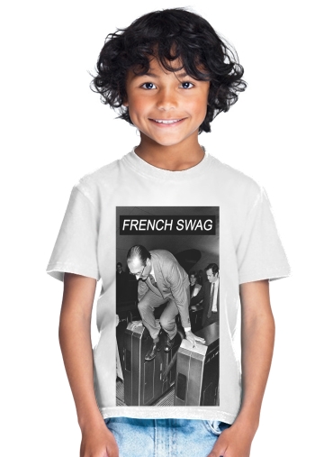  President Chirac Metro French Swag for Kids T-Shirt