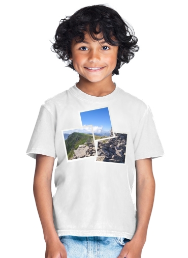  Puy mary and chain of volcanoes of auvergne for Kids T-Shirt