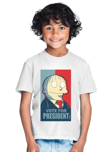  ralph wiggum vote for president for Kids T-Shirt