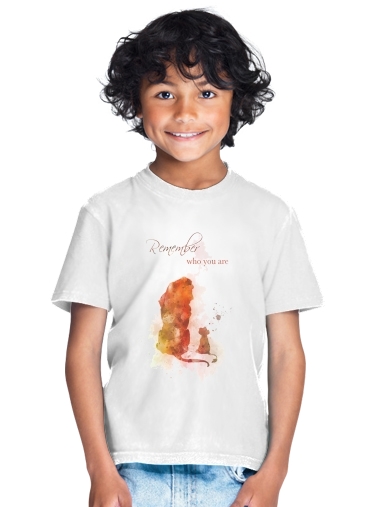  Remember Who You Are Lion King for Kids T-Shirt