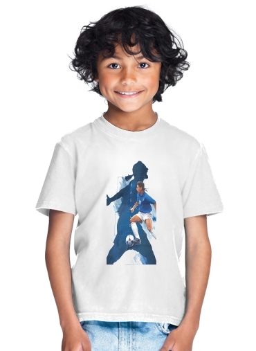  Roberto Baggio Italian Striker for Kids T-Shirt