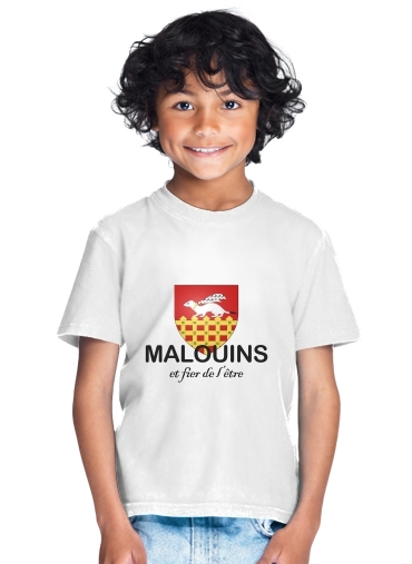  Saint Malo Blason for Kids T-Shirt