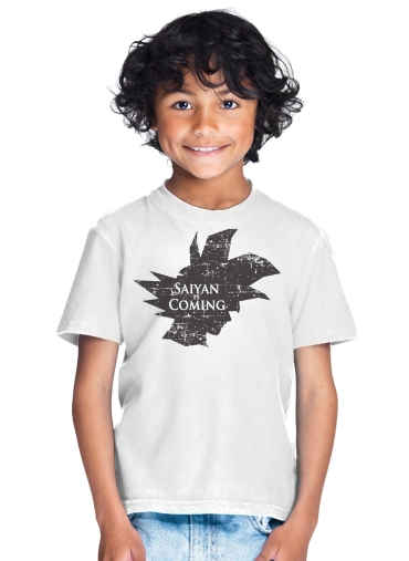  Saiyan is Coming for Kids T-Shirt