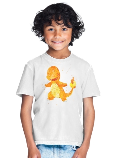  Salameche Watercolor for Kids T-Shirt
