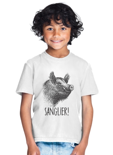  Sanglier French Gaulois for Kids T-Shirt