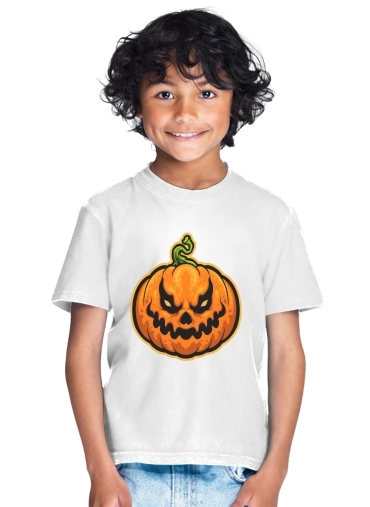  Scary Halloween Pumpkin for Kids T-Shirt
