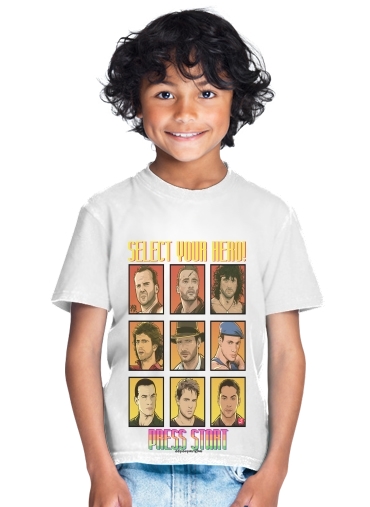  Select your Hero Retro 90s for Kids T-Shirt