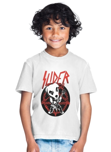  Slider King Metal Animal Cross for Kids T-Shirt