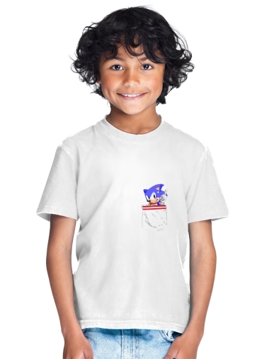  Sonic in the pocket for Kids T-Shirt