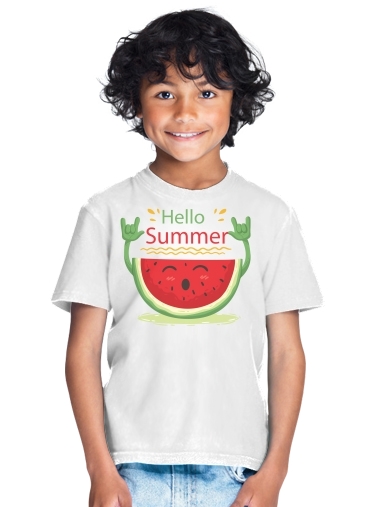  Summer pattern with watermelon for Kids T-Shirt