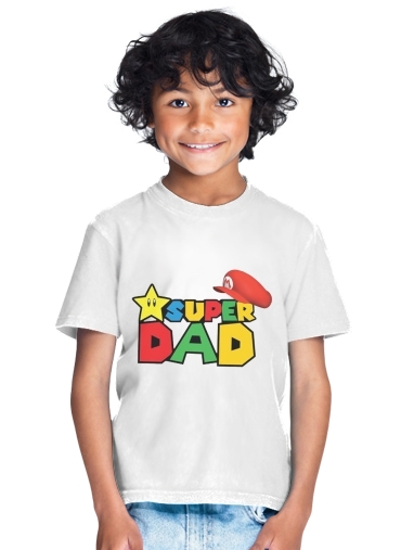  Super Dad Mario humour for Kids T-Shirt