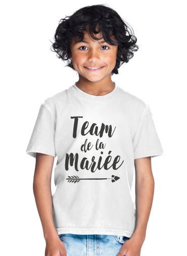  Team de la mariee for Kids T-Shirt