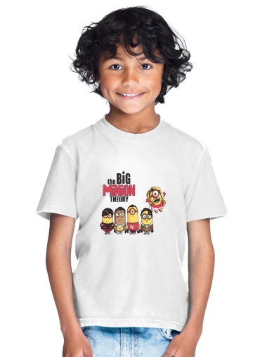  The Big Minion Theory for Kids T-Shirt