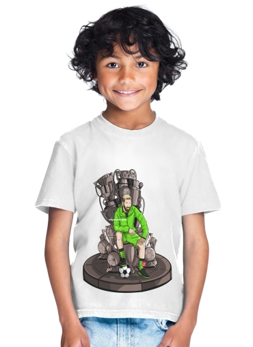  The King on the Throne of Trophies for Kids T-Shirt