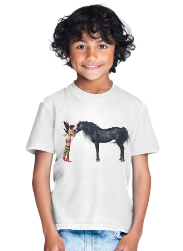  The Last Black Unicorn for Kids T-Shirt