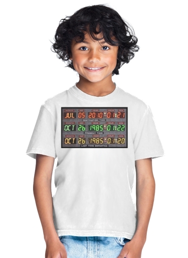  Time Machine Back To The Future for Kids T-Shirt