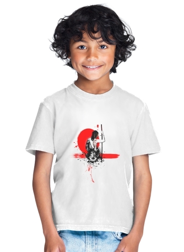  Trash Polka - Female Samurai for Kids T-Shirt