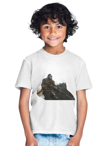 Warzone Ghost Art for Kids T-Shirt