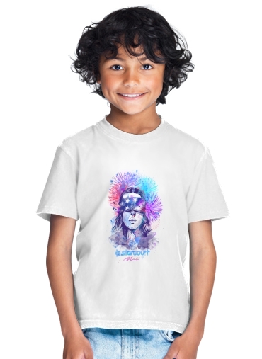  Watercolor Upside Down for Kids T-Shirt