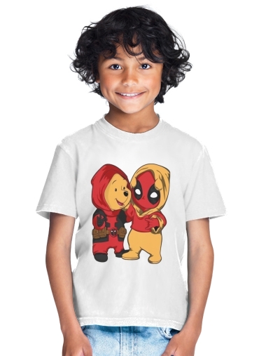  Winnnie the Pooh x Deadpool for Kids T-Shirt