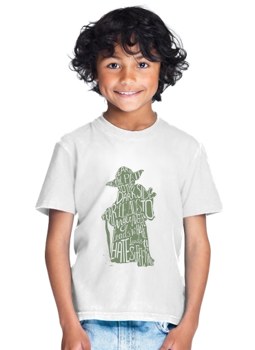  Yoda Force be with you for Kids T-Shirt