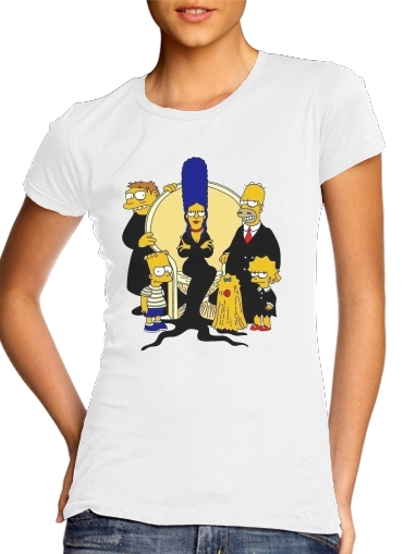  Adams Familly x Simpsons for Women's Classic T-Shirt