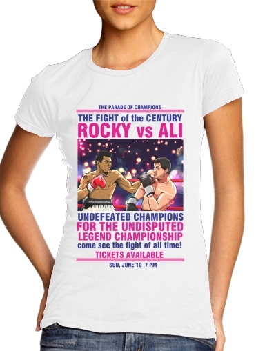  Ali vs Rocky for Women's Classic T-Shirt