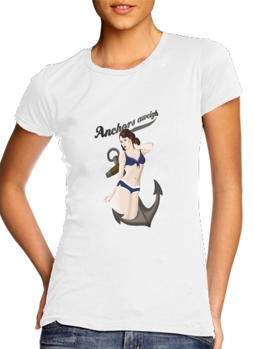  Anchors Aweigh - Classic Pin Up for Women's Classic T-Shirt