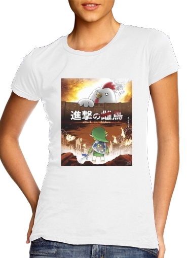  Attack On Chicken for Women's Classic T-Shirt