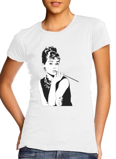  audrey hepburn for Women's Classic T-Shirt